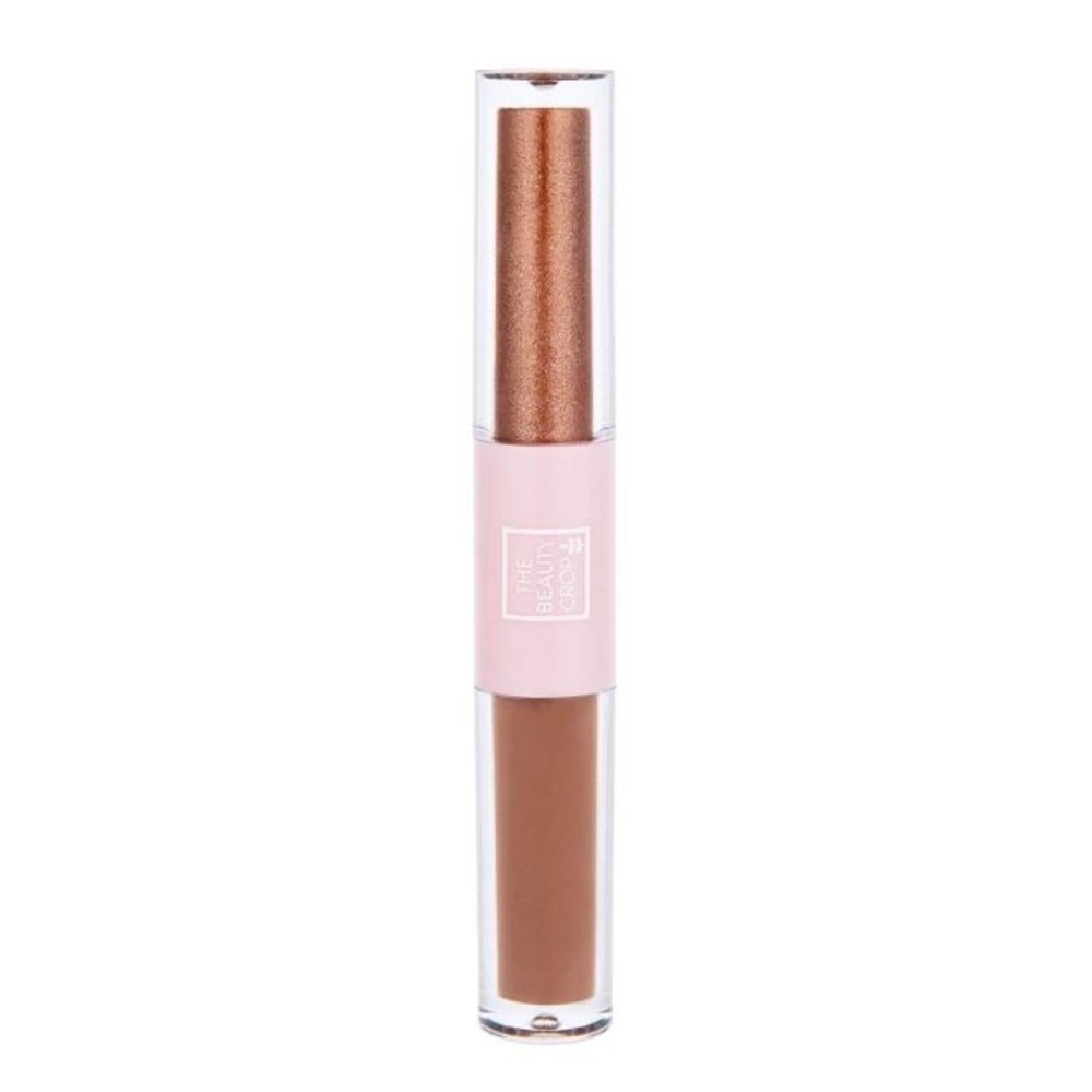 New New The Beauty Crop Liquid Eyeshadow Duo Cinnamon & Fudge